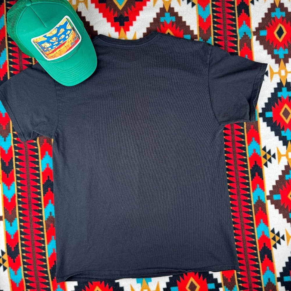 Cosmic wolf galaxy graphic t-shirt space wolf fantasy tee. - Picture 5 of 5